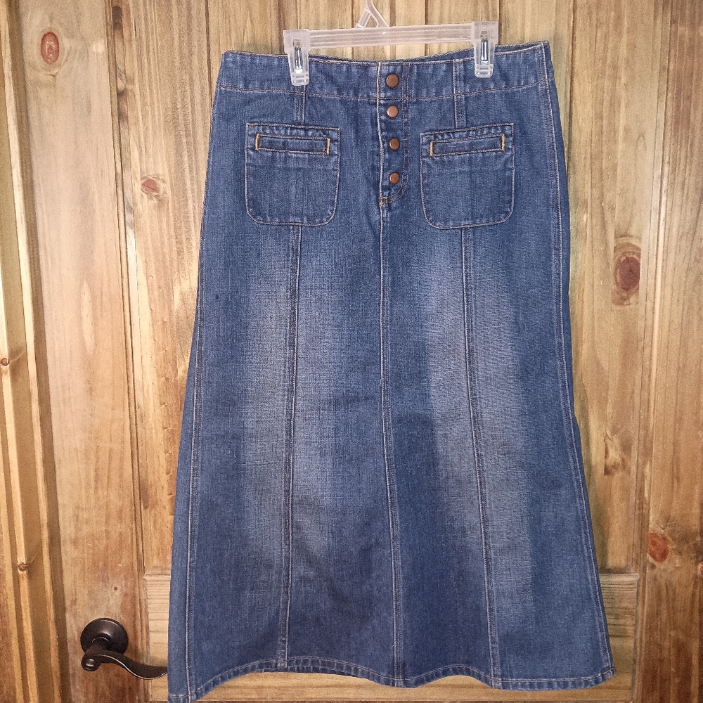Gap Denim Skirt Size 8